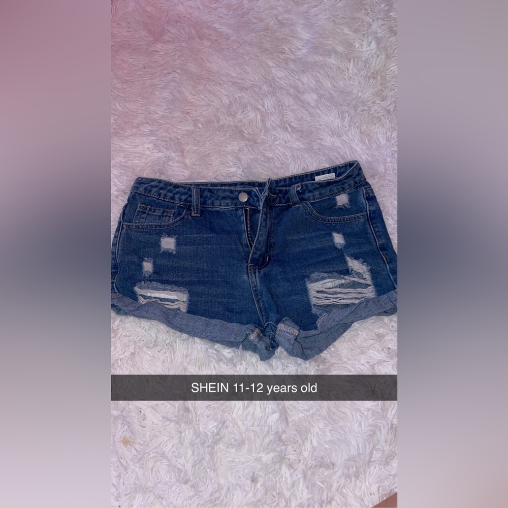 SHEIN teen shorts 10-11 years old. $10 +shipping.